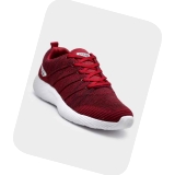 MP025 Maroon sport shoes