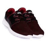 M027 Maroon Branded sports shoes