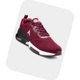 MW023 Maroon Size 9 Shoes mens running shoe
