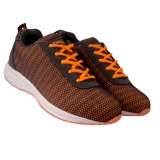OM02 Orange workout sports shoes