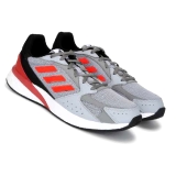 S027 Silver Branded sports shoes