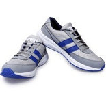 Andrew Scott Blue-Grey Running Shoes