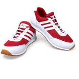 Andrew Scott Red-White Running Shoes