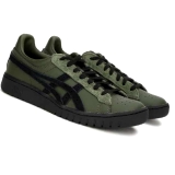 AJ01 Asics Olive Shoes running shoes