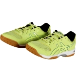 AM02 Asics Yellow Shoes workout sports shoes