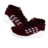 MJ01 Maroon Size 3 Shoes running shoes
