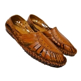 BZ012 Brown Ethnic Shoes light weight sports shoes