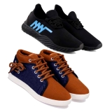 B038 Brown athletic shoes