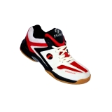 WS06 White Badminton Shoes footwear price
