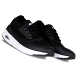 FG018 Fila Black Shoes jogging shoes