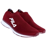 F026 Fila Red Shoes durable footwear