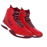 FG018 Fila Red Shoes jogging shoes