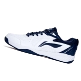 W046 White Badminton Shoes training shoes