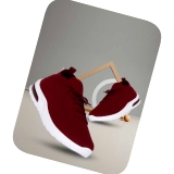 MJ01 Maroon Size 4 Shoes running shoes