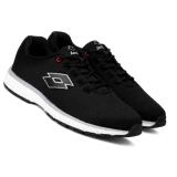 L034 Lotto Black Shoes shoe for running
