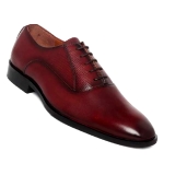 MW023 Maroon Laceup Shoes mens running shoe