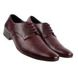 MK010 Maroon Laceup Shoes shoe for mens