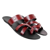 MZ012 Maroon Sandals Shoes light weight sports shoes