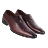 MN017 Maroon Laceup Shoes stylish shoe