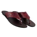 MK010 Maroon Sandals Shoes shoe for mens