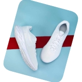W027 White Branded sports shoes