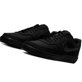 B026 Black Basketball Shoes durable footwear