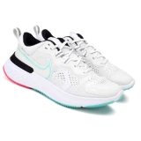 N038 Nike White Shoes athletic shoes