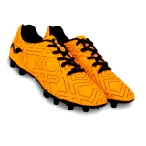OY011 Orange Football Shoes shoes at lower price