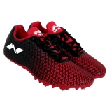 NZ012 Nivia Red Shoes light weight sports shoes