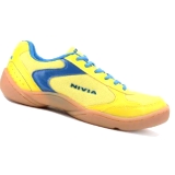 YT03 Yellow Badminton Shoes sports shoes india