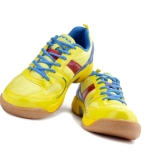YD08 Yellow Badminton Shoes performance footwear