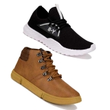 B030 Brown low priced sports shoes