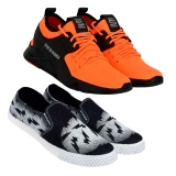 O039 Orange Under 1000 Shoes offer on sports shoes