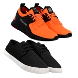 OZ012 Orange Under 1000 Shoes light weight sports shoes