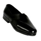 B046 Black Ethnic Shoes training shoes