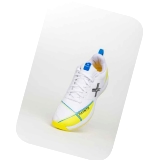 YN017 Yellow Cricket Shoes stylish shoe