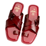 MY011 Maroon Sandals Shoes shoes at lower price