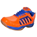 OY011 Orange Badminton Shoes shoes at lower price