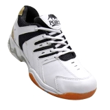 W048 White exercise shoes