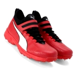 P046 Puma Red Shoes training shoes