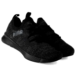 BG018 Black Gym Shoes jogging shoes