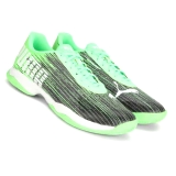 P034 Puma Green Shoes shoe for running