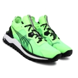 P043 Puma Green Shoes sports sneaker
