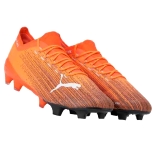 P034 Puma Orange Shoes shoe for running