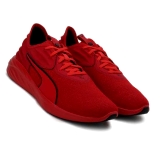 PN017 Puma Red Shoes stylish shoe