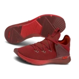 P044 Puma Red Shoes mens shoe