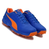 O030 Orange Cricket Shoes low priced sports shoes