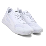 PY011 Puma White Shoes shoes at lower price