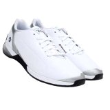 P039 Puma White Shoes offer on sports shoes