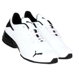 PE022 Puma White Shoes latest sports shoes